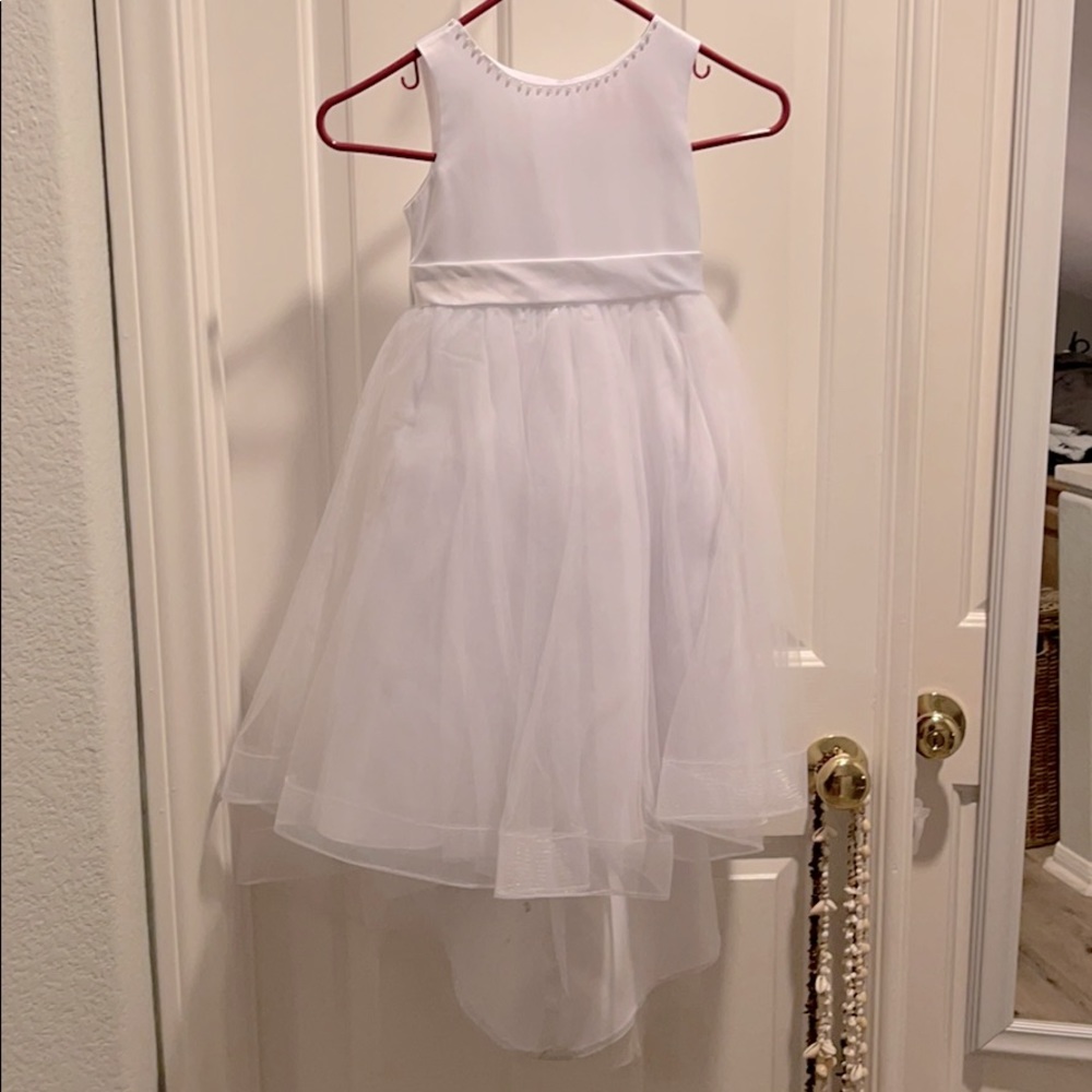 High-low flower girl dress